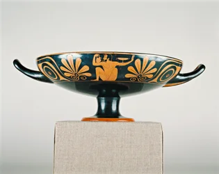 Attische rotfigurige Kylix, ca. 520-510 v. Chr.